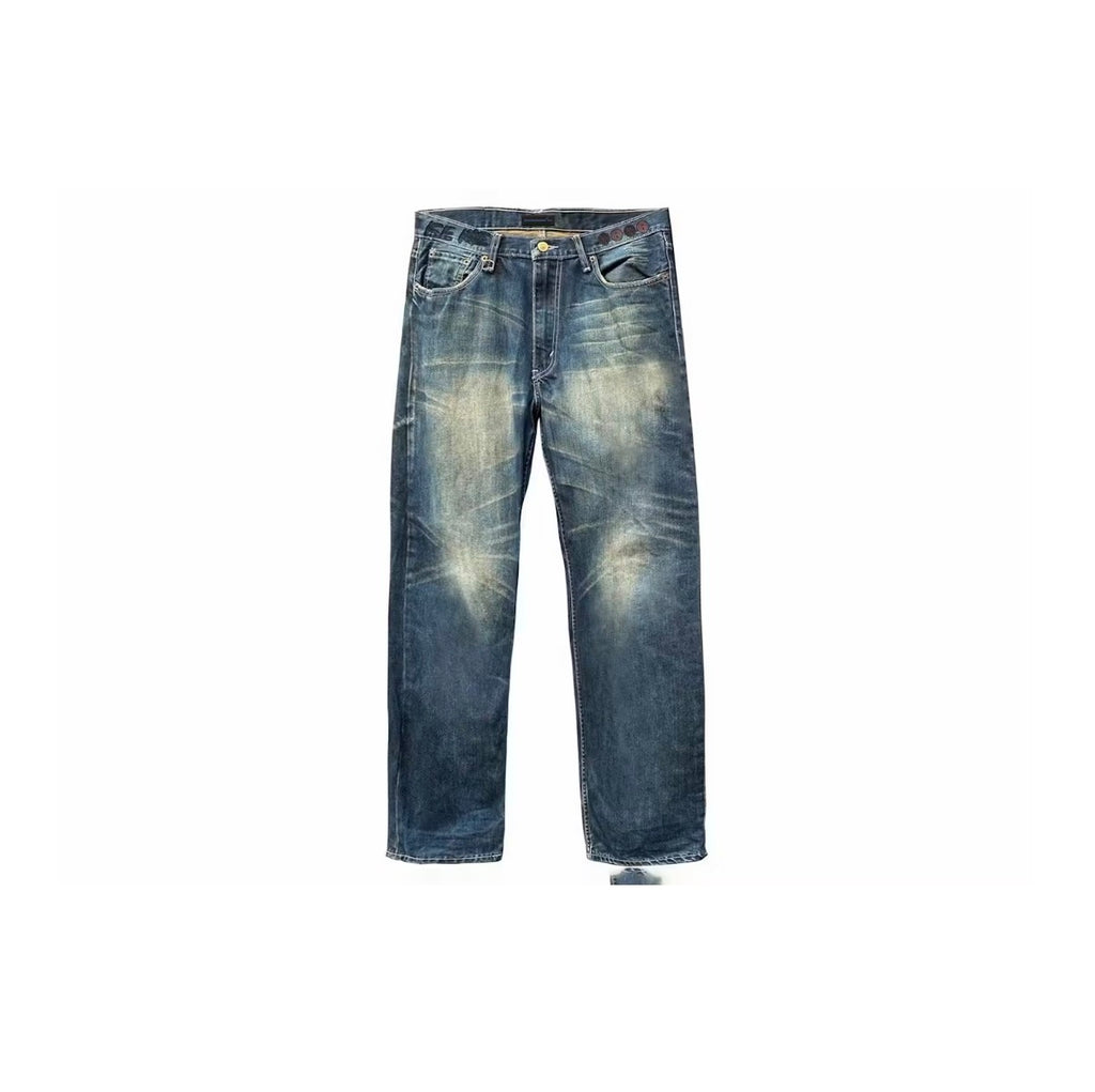 TRAVIS SCOTT CACTUS JACK FOR FRAGMENT FROM OUR MINDS DENIM PANTS