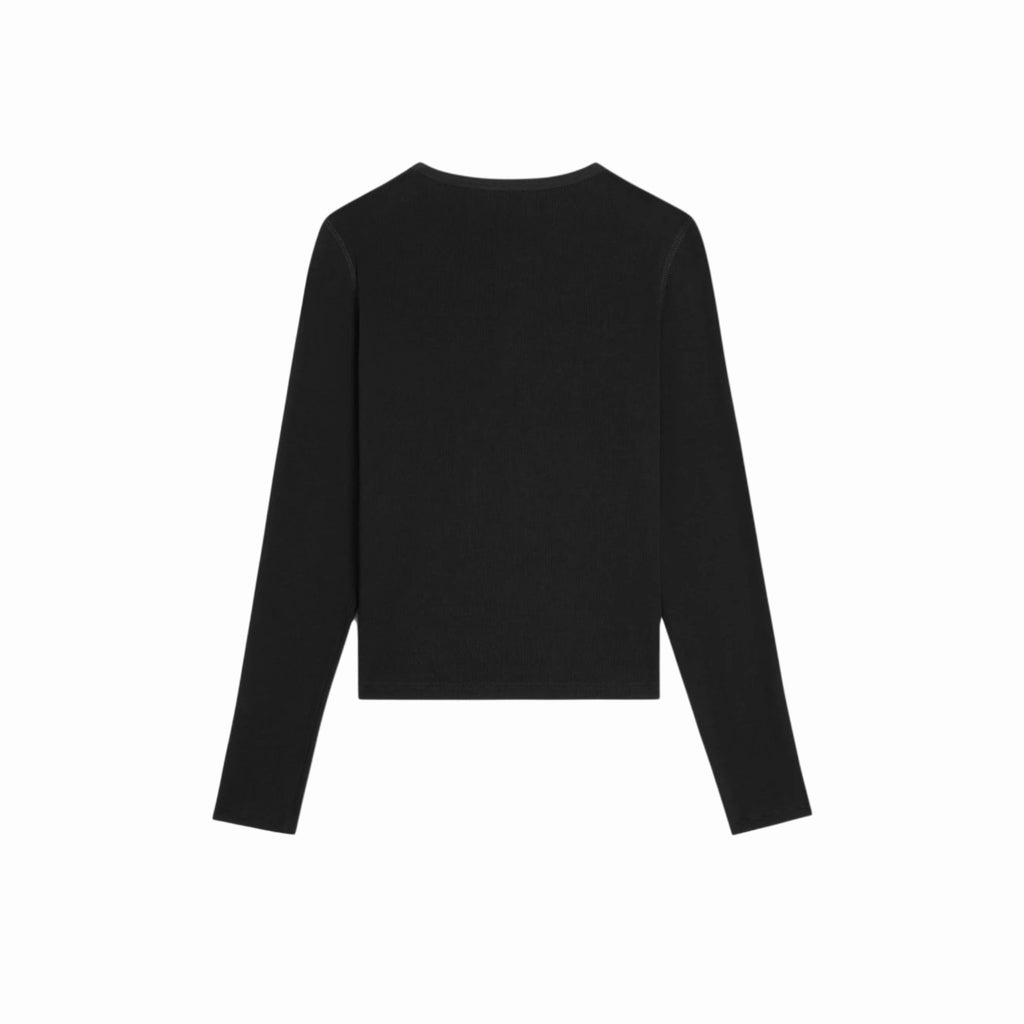CELINE LOGO HENLEY T-SHIRT