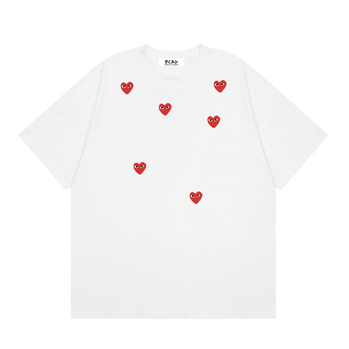 comme des garcons play t shirts