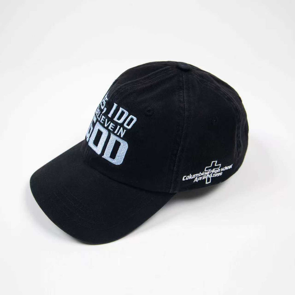 ENFANT RICHES DEPRIMES YES I DO BELIEVE IN GOD CAP