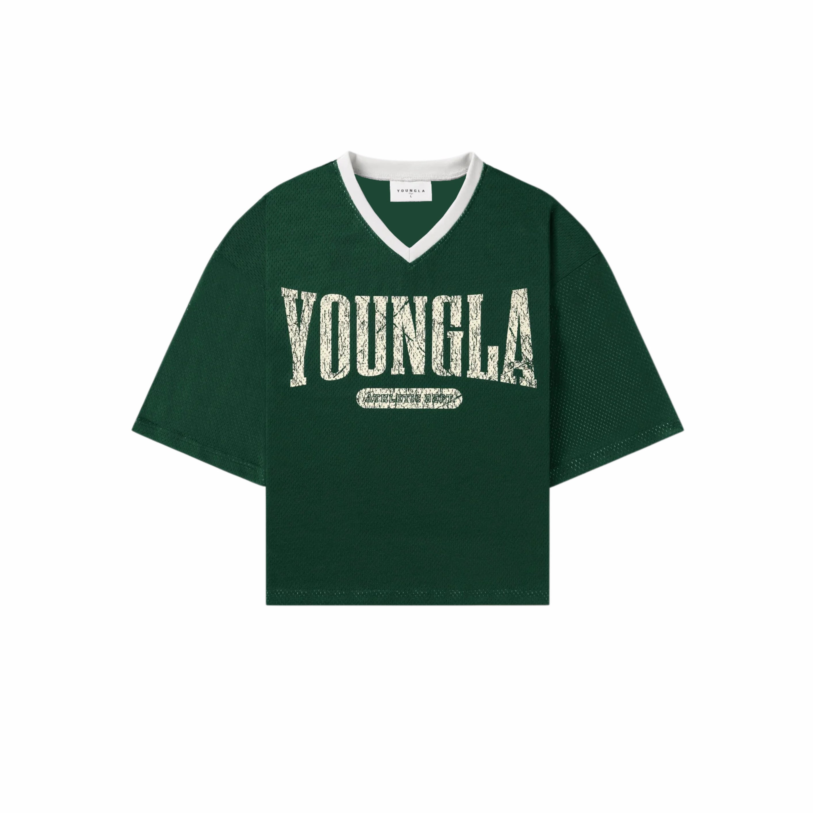 YOUNGLA VARSITY FOOTBALL CROPPED JERSEY