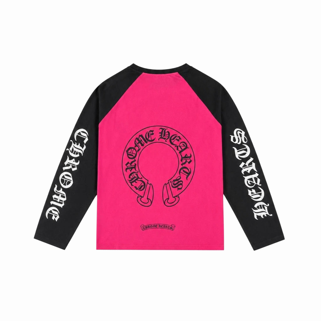 Chrome Hearts Horseshoe Neck Logo L/S T-Shirt