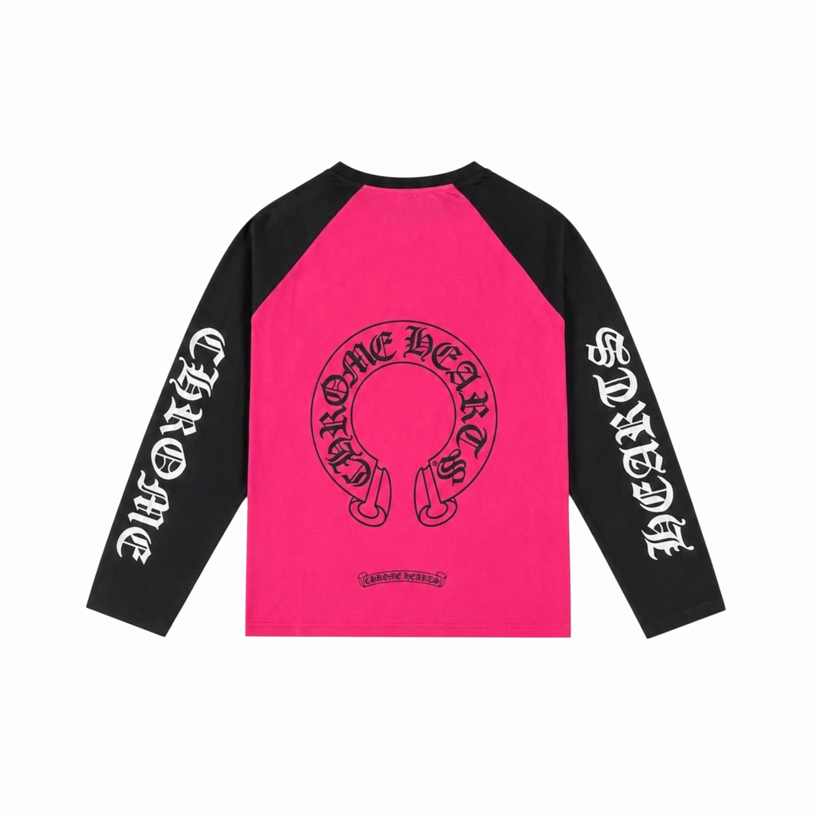 Chrome Hearts Horseshoe Neck Logo L/S T-Shirt