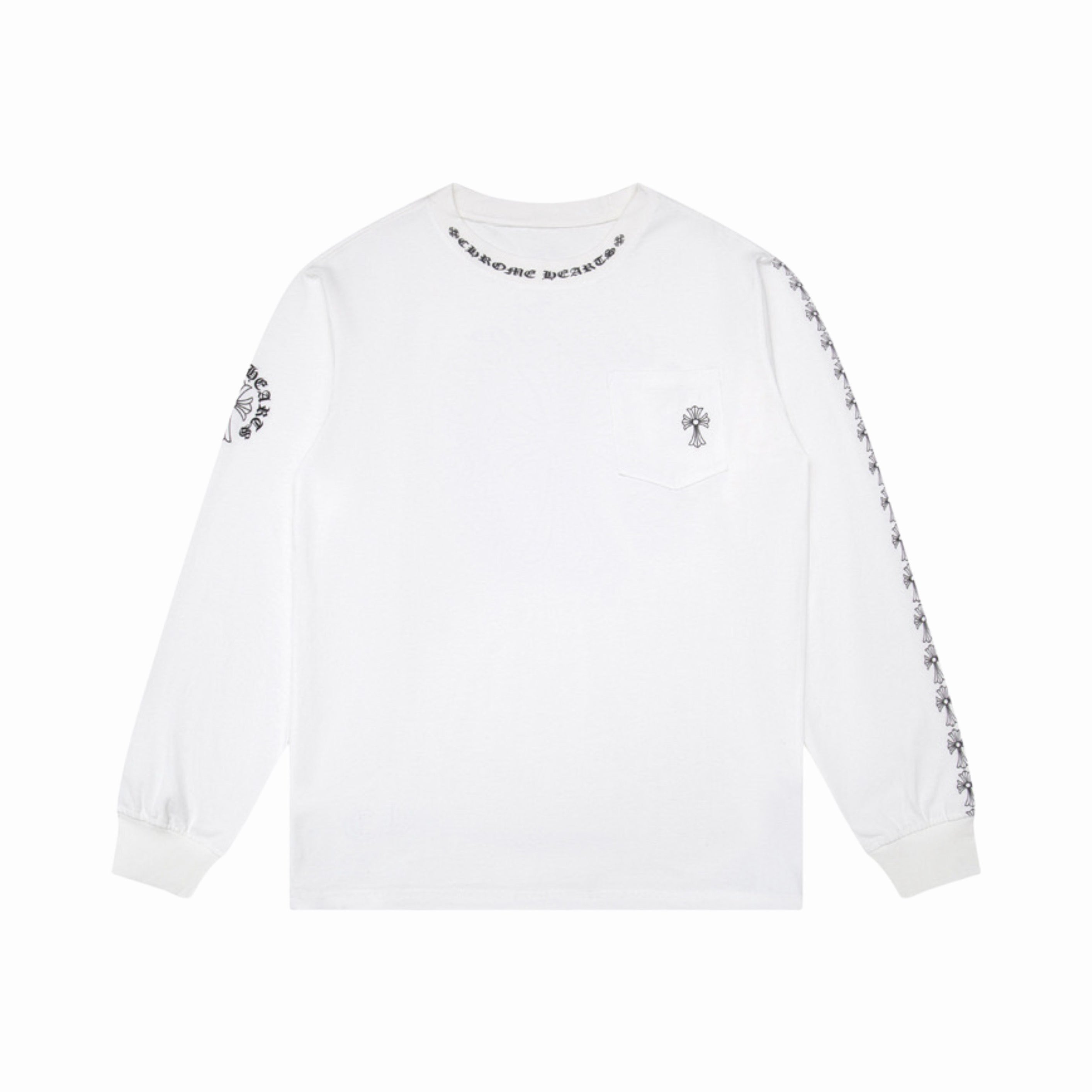 CHROME HEARTS CROSS LOGO L/S T-SHIRT