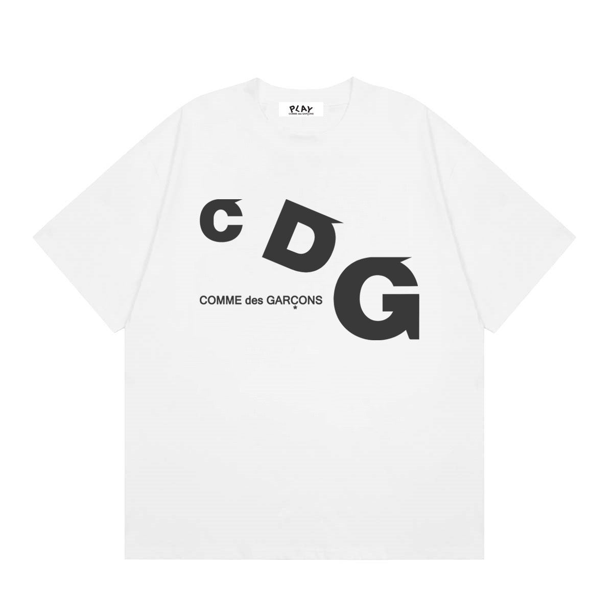 comme des garcons play t shirts
