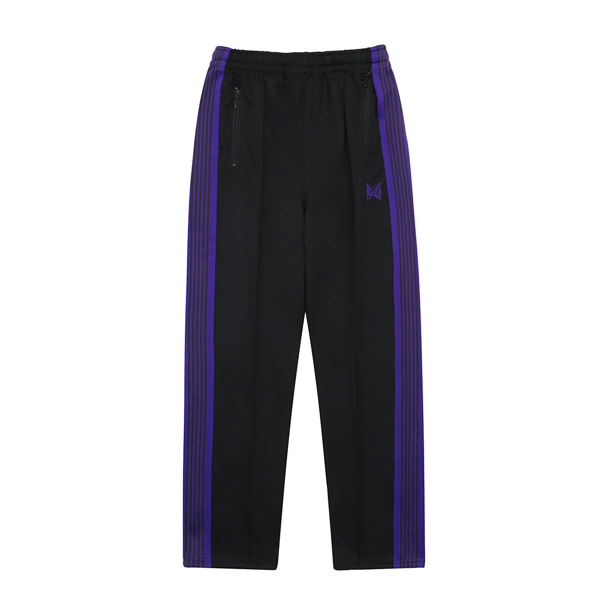 NEEDLES VELOUR NARROW TRACK PANTS