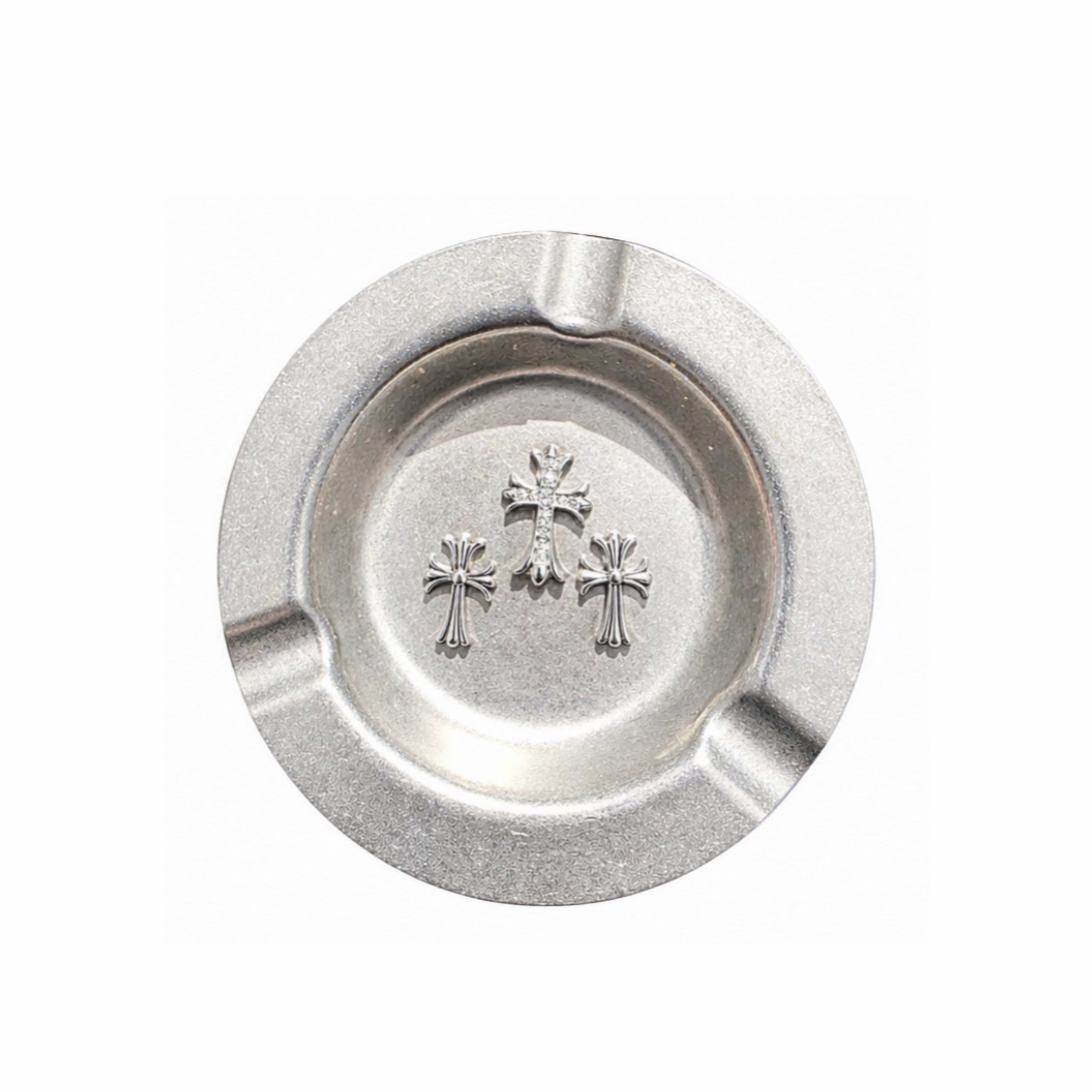 Chrome Hearts Silver Ashtray