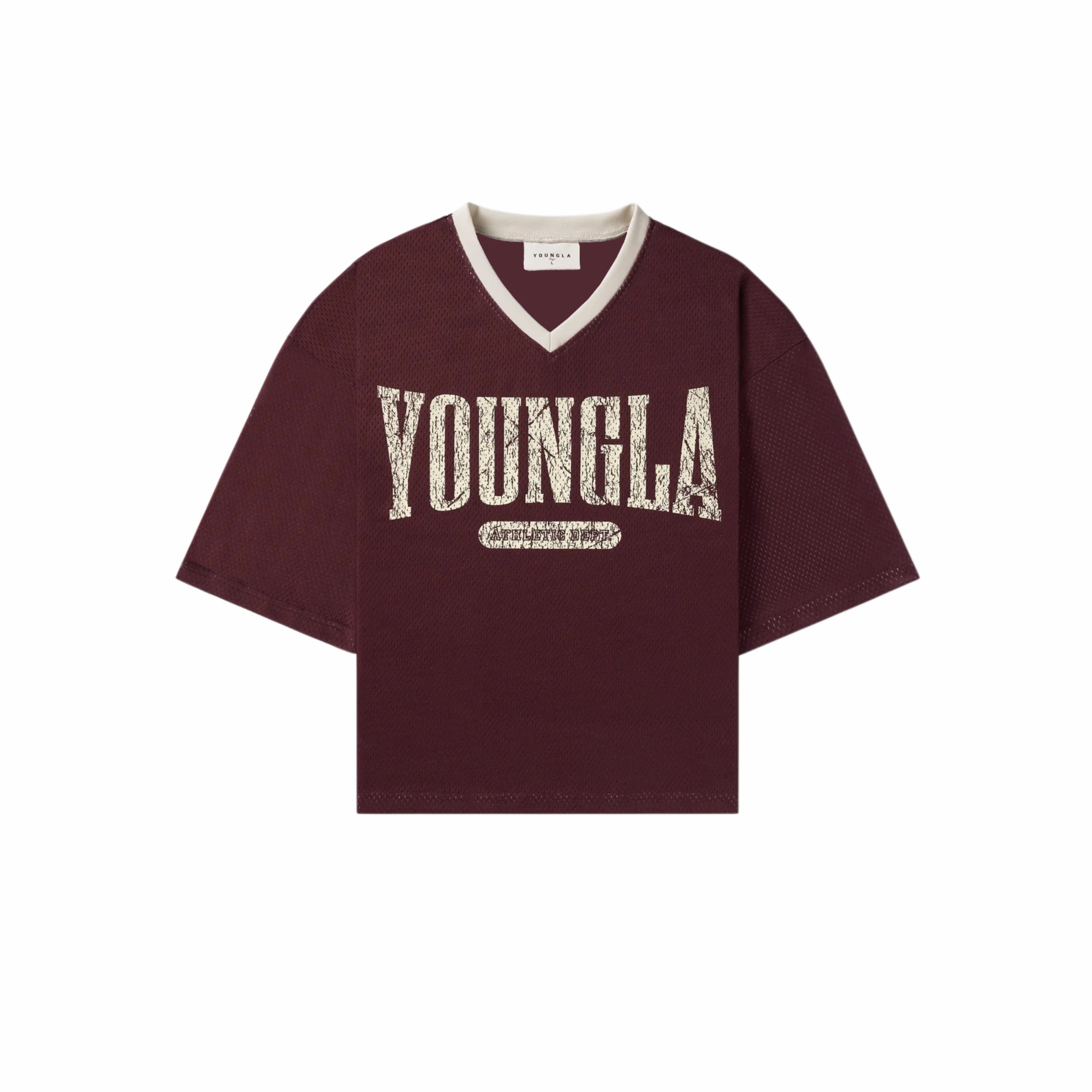 YOUNGLA VARSITY FOOTBALL CROPPED JERSEY