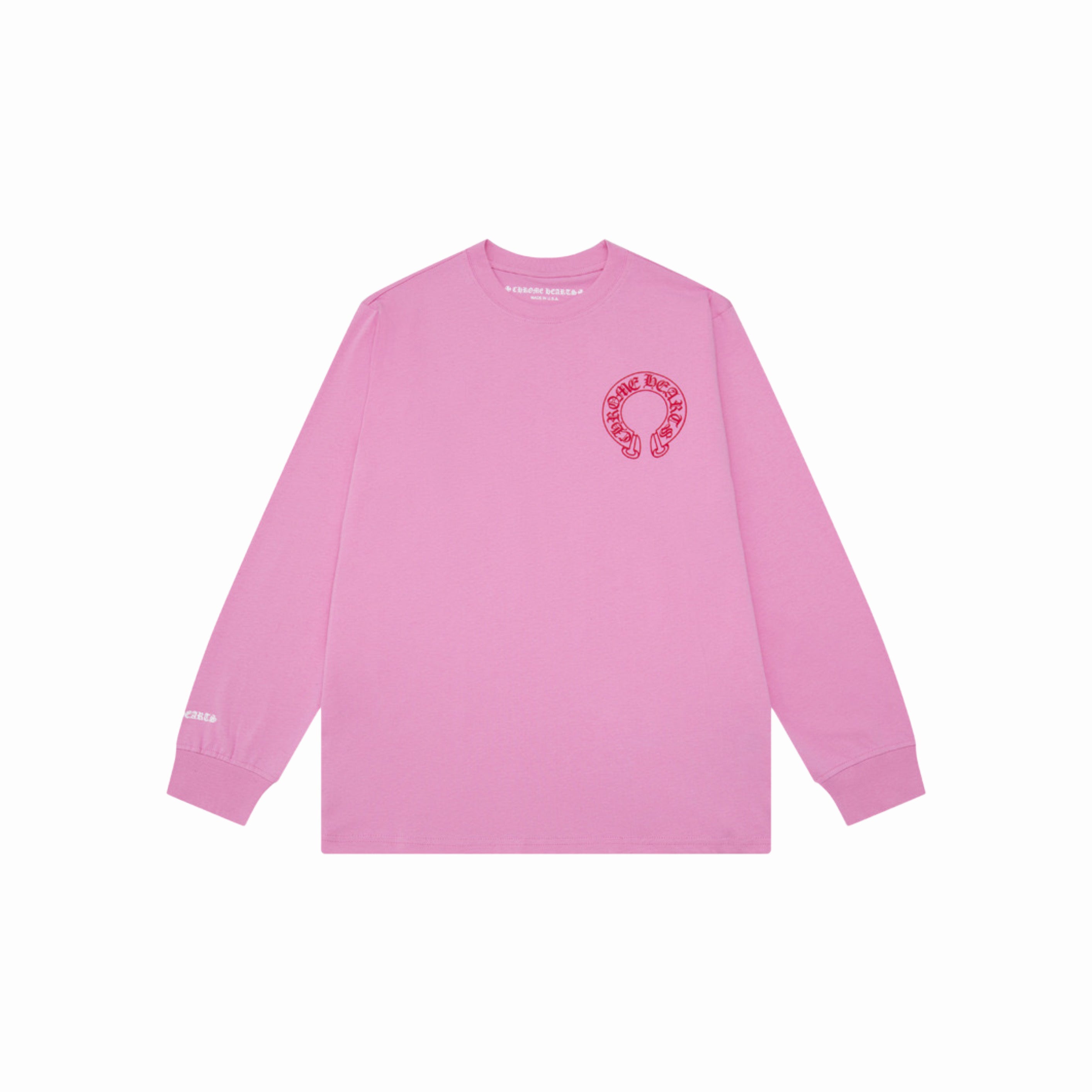 CHROME HEARTS HORSESHOE LOGO LONG SLEEVES