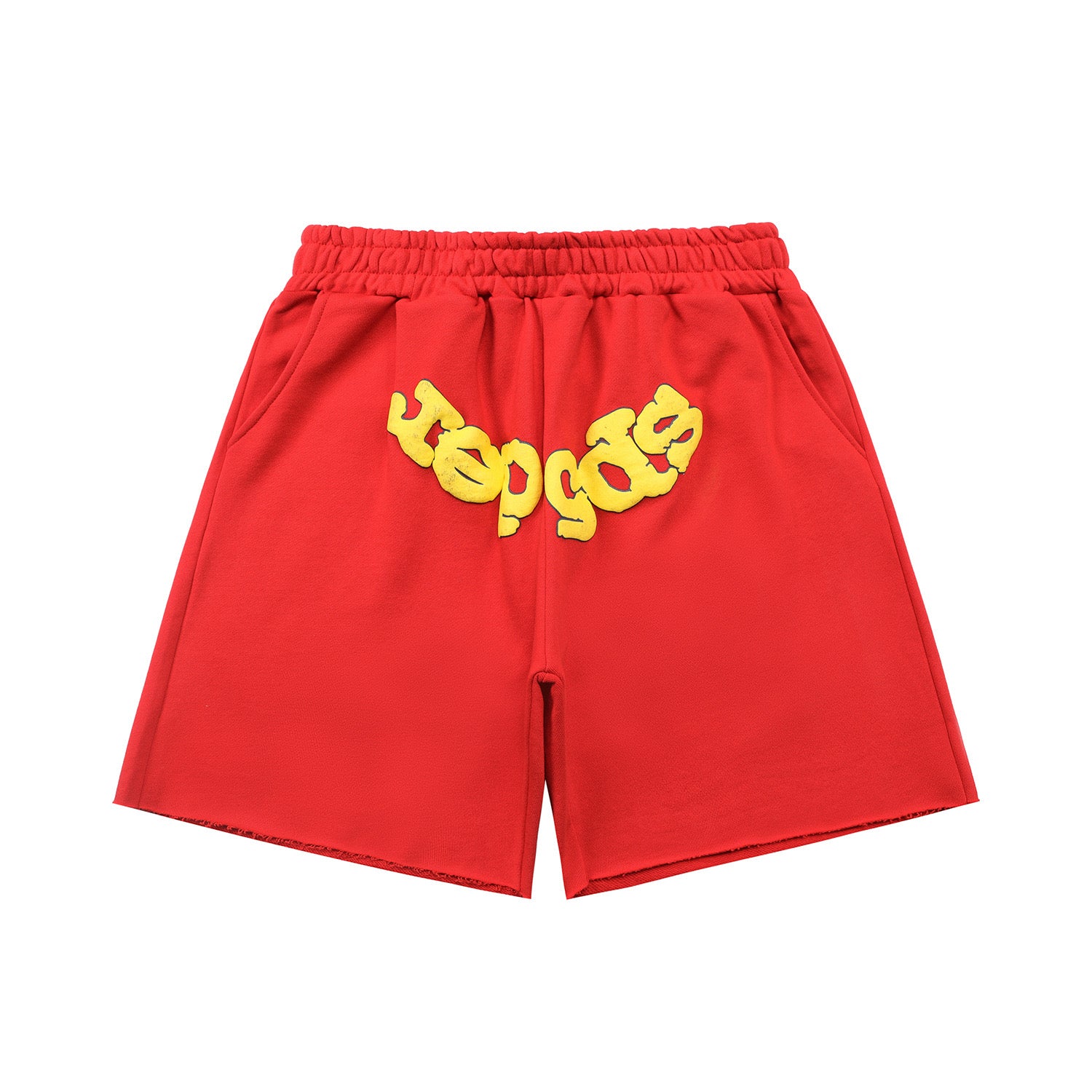 SP5DER OG WEB LOGO SWEAT SHORTS