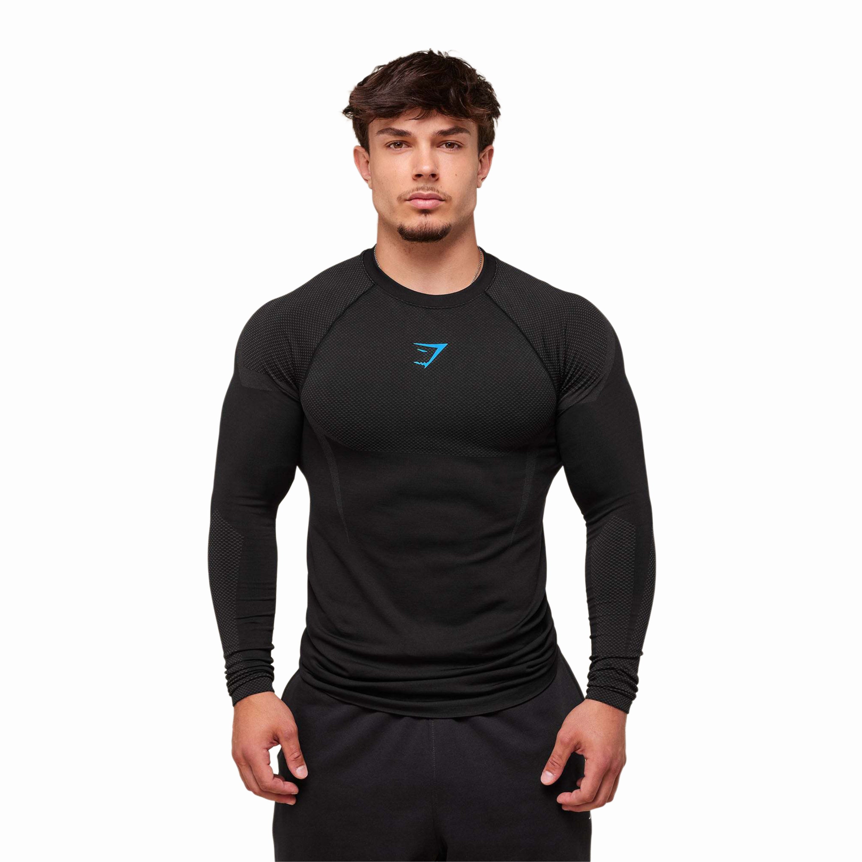 GYMSHARK ONYX V5 COMPRESSION T-SHIRT