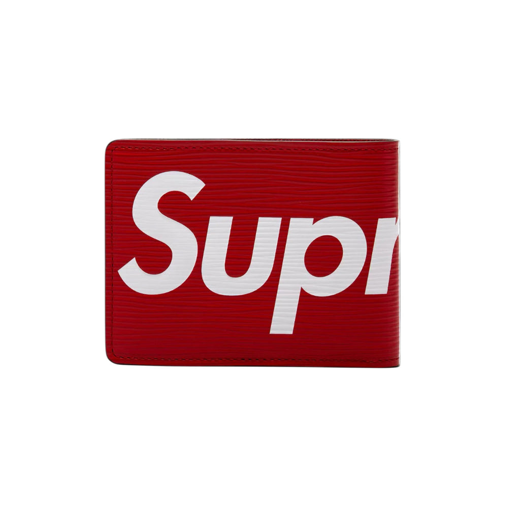 SUPREME X LV WALLET RED