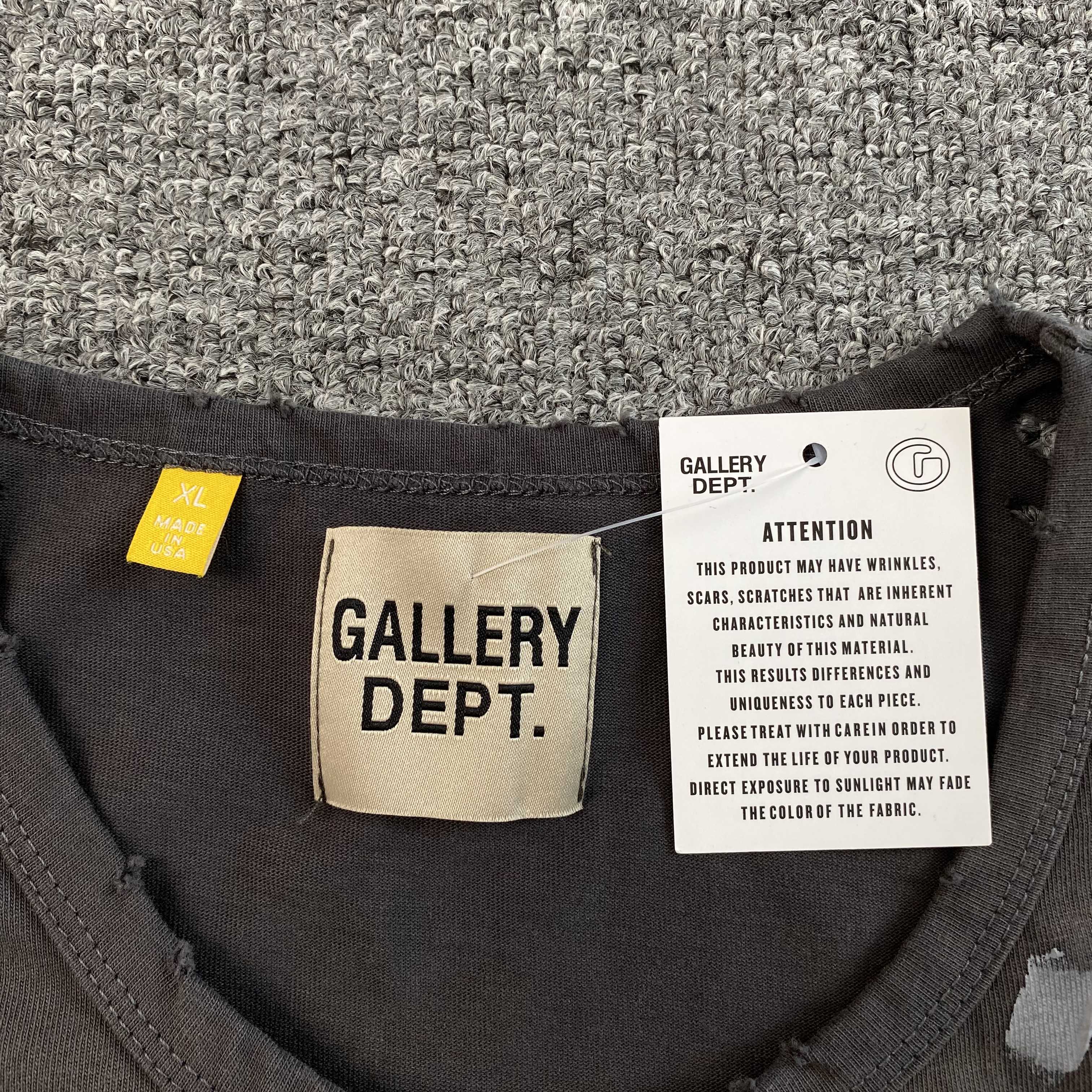 GALLERY DEPT SUN FADED TANK TOP