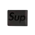 SUPREME X LV WALLET BLACK