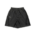 thug club distressed sweat shorts