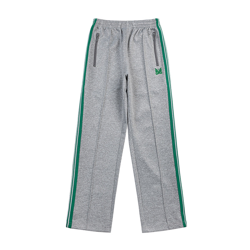 NEEDLES VELOUR NARROW TRACK PANTS