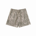 YOUNGLA TREE CAMO COTTON SHORTS