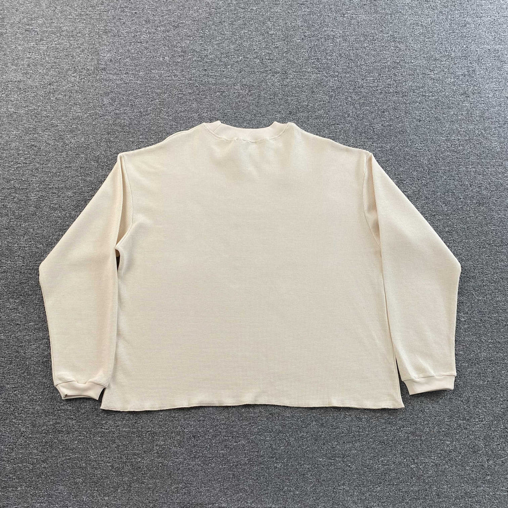 SKYLRK COACHELLA ITS NOT CLOCKING TO YOU CREWNECK THERMAL T SHIRT