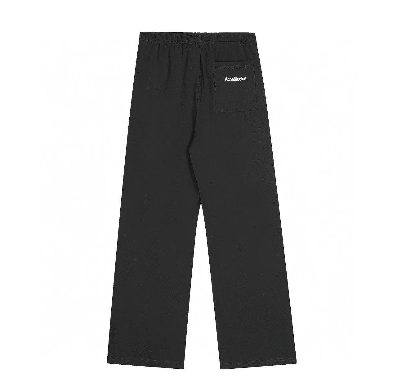 ACNE STUDIOS PRINTED LOGO STAMP SWEATPANTS