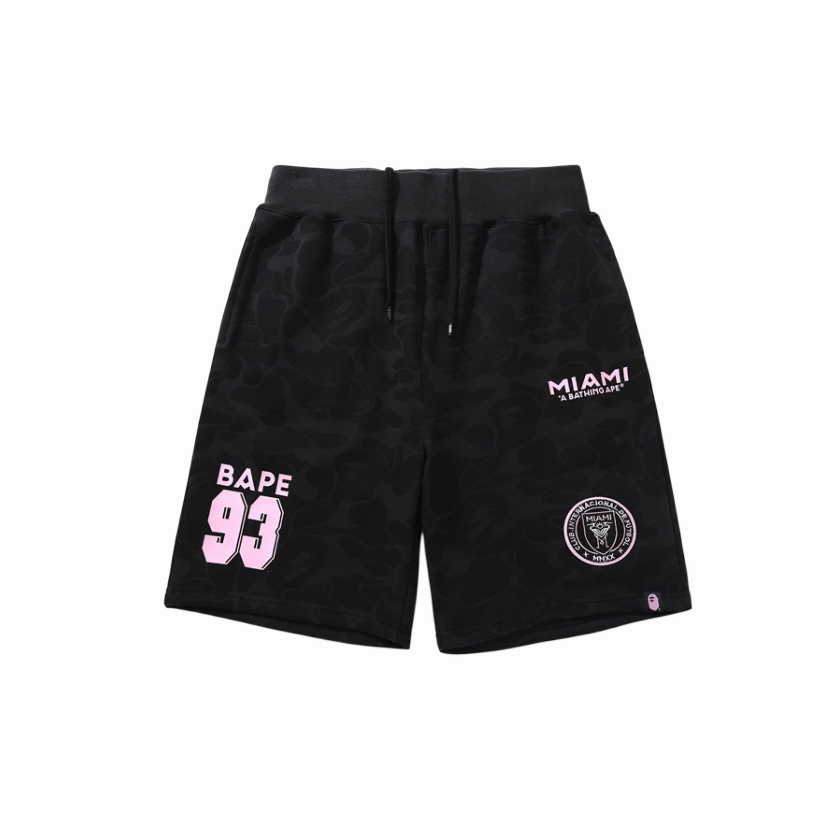 BAPE x Inter Miami CF Camo Shorts