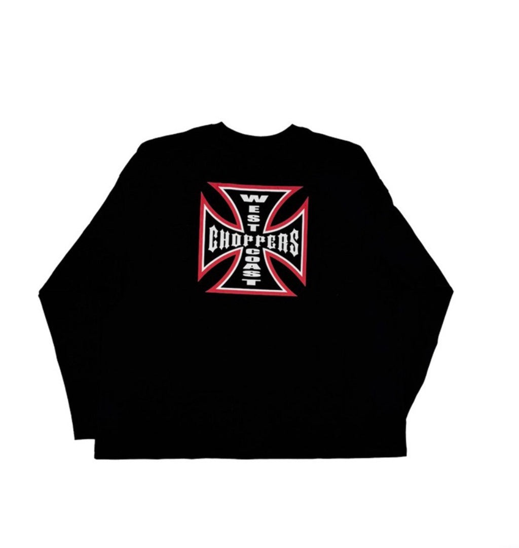 west coast chopper long sleeve tee