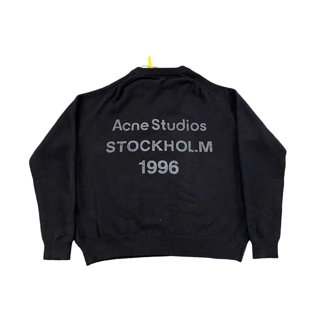 Acne Studios Black Stockholm 1996 Sweatshirt