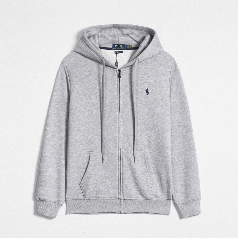 RALPH LAUREN ZIP UP HOODIE