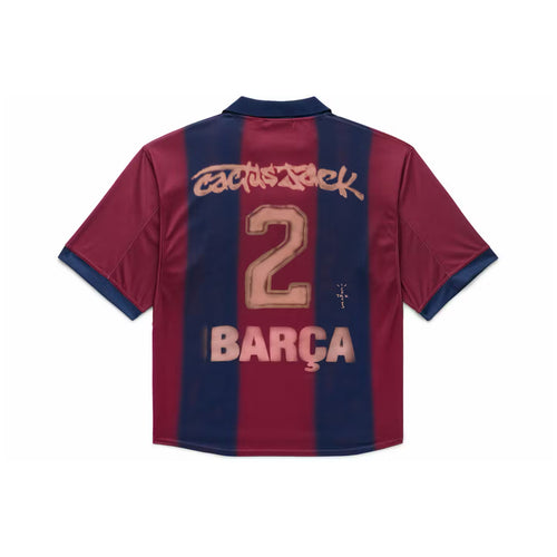 2000/01 Nike FC Barcelona x Cactus Jack Retro Home Skeleton Jersey