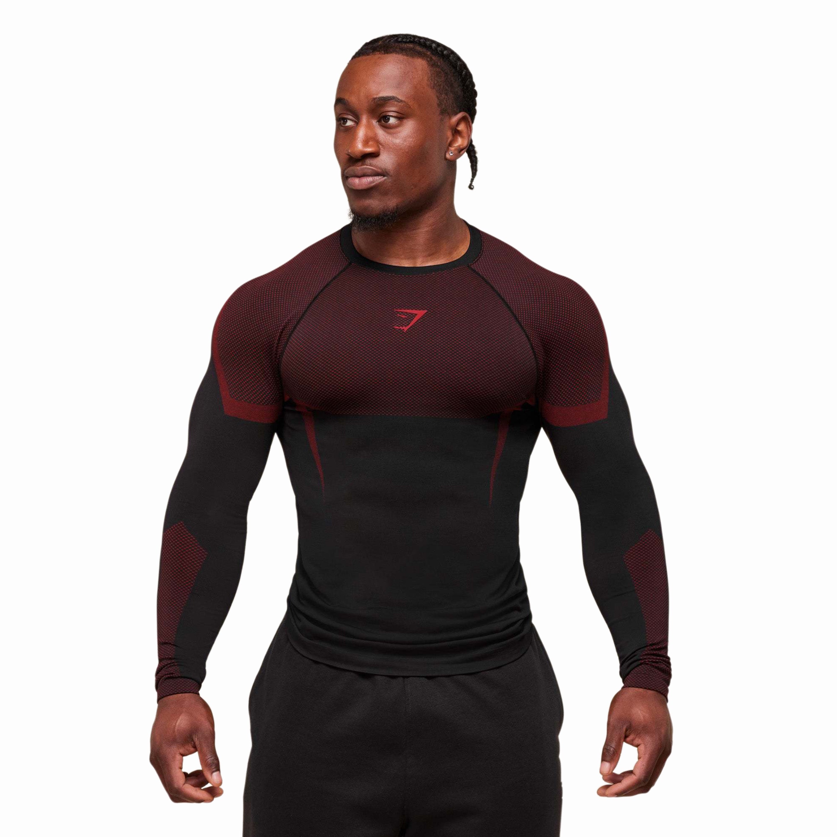 GYMSHARK ONYX V5 COMPRESSION T-SHIRT