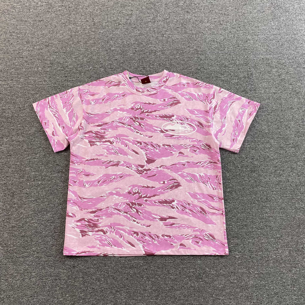 Corteiz Island Puff Print Tee
Pink Tiger Camo