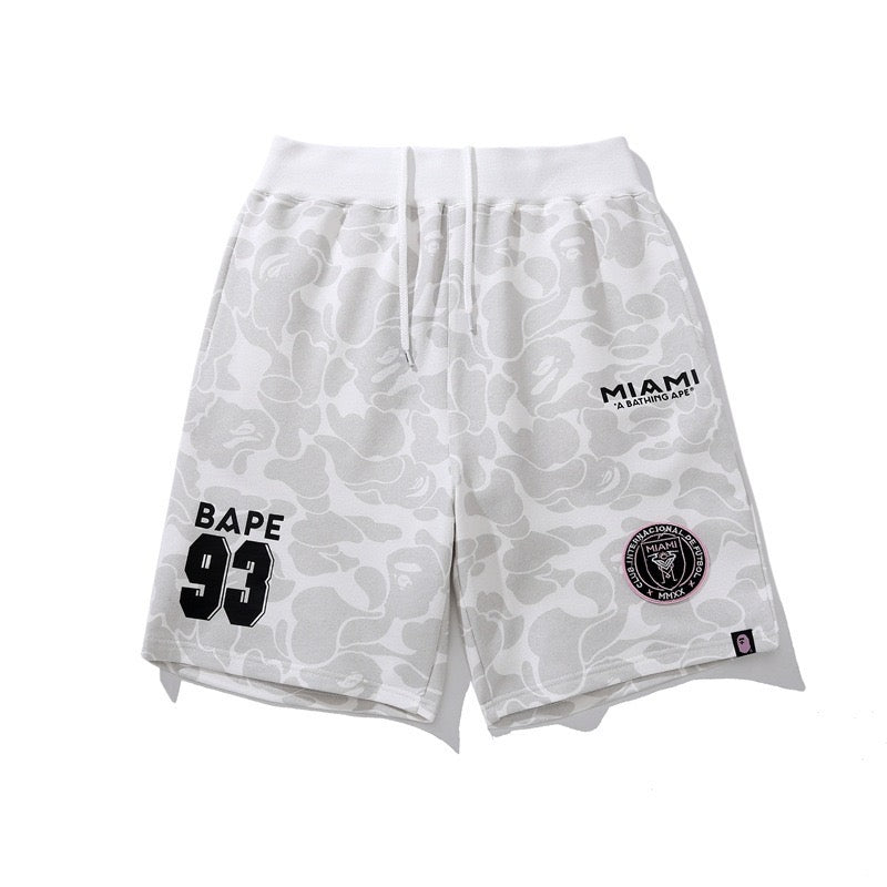 BAPE x Inter Miami CF Camo Shorts
