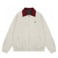 RALPH LAUREN RED COLLAR WINDBREAKER