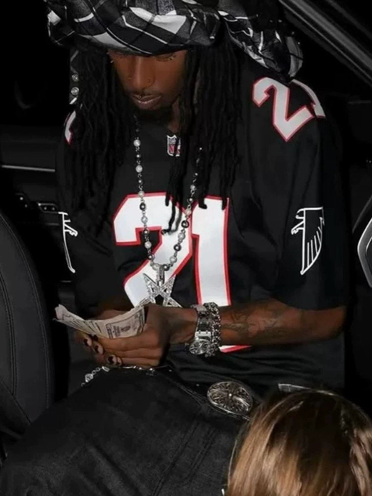 atlanta falcons deion sanders jersey