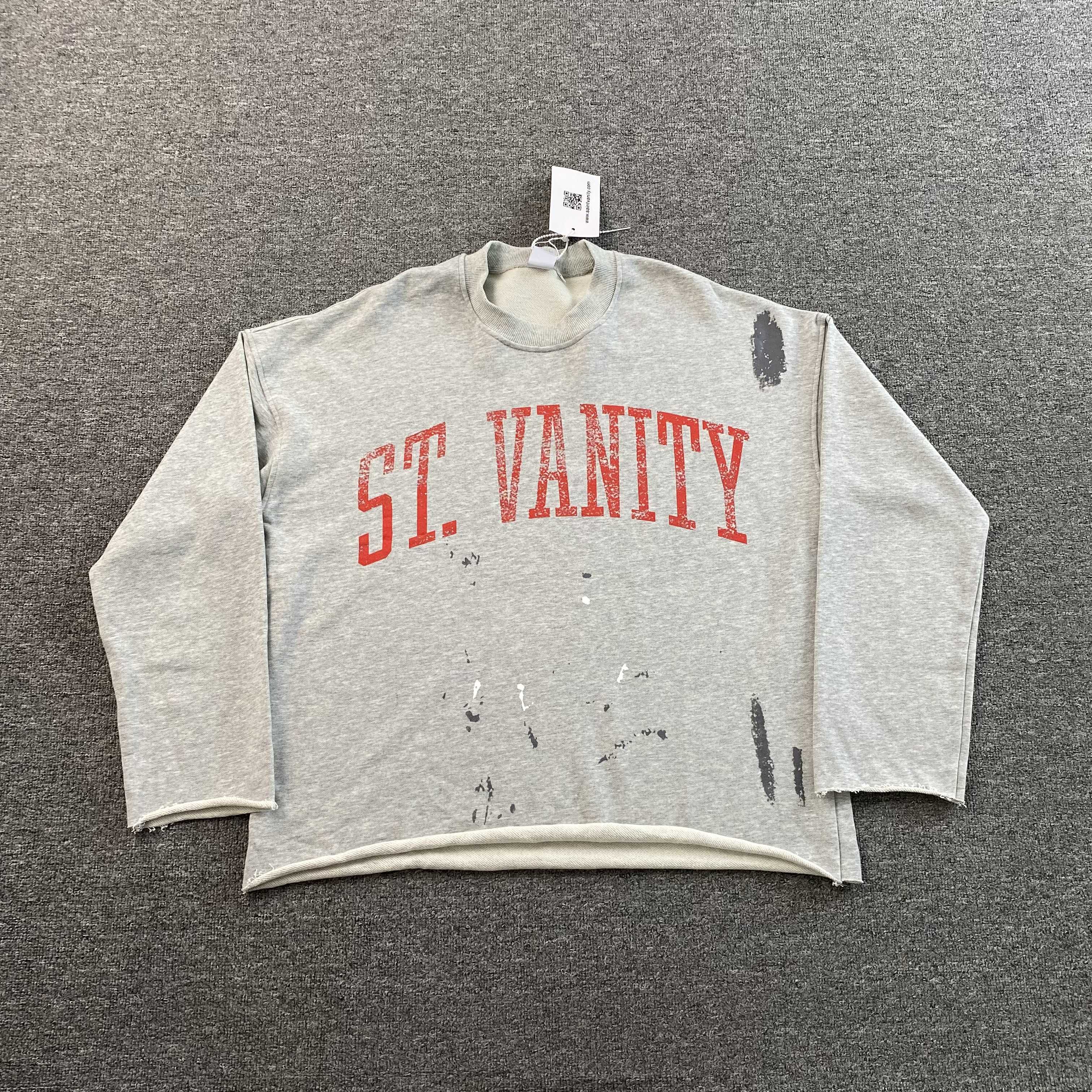 SAINT VANITY BADGERS CREWNECK T SHIRT