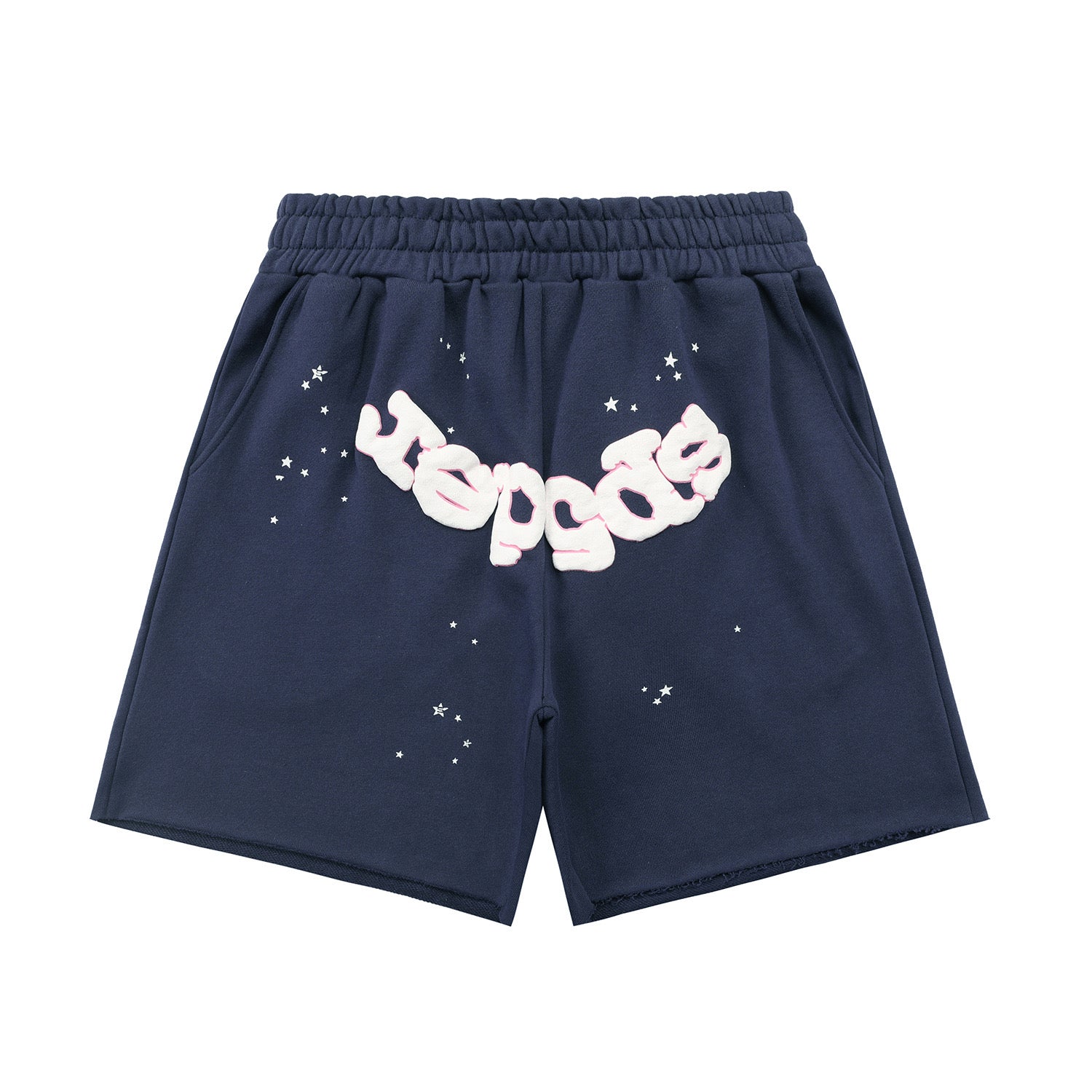 SP5DER OG WEB LOGO SWEAT SHORTS