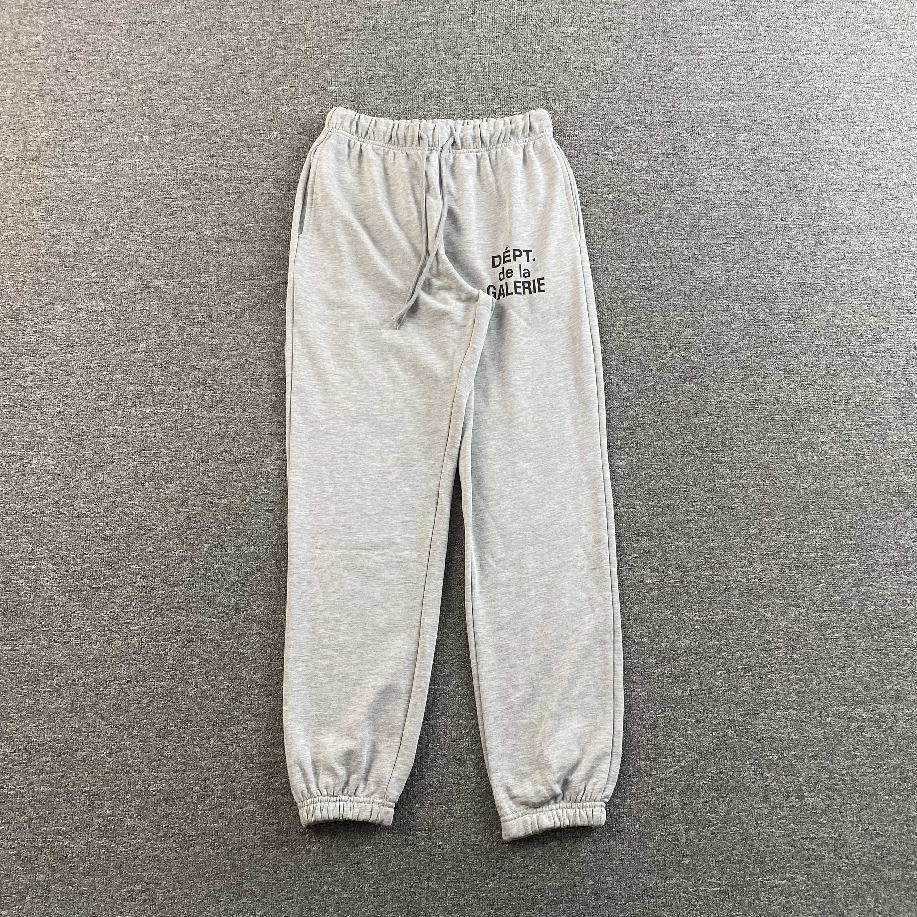 GALLERY DEPT. LOGO PRINT FLEECE SWEATPANTS