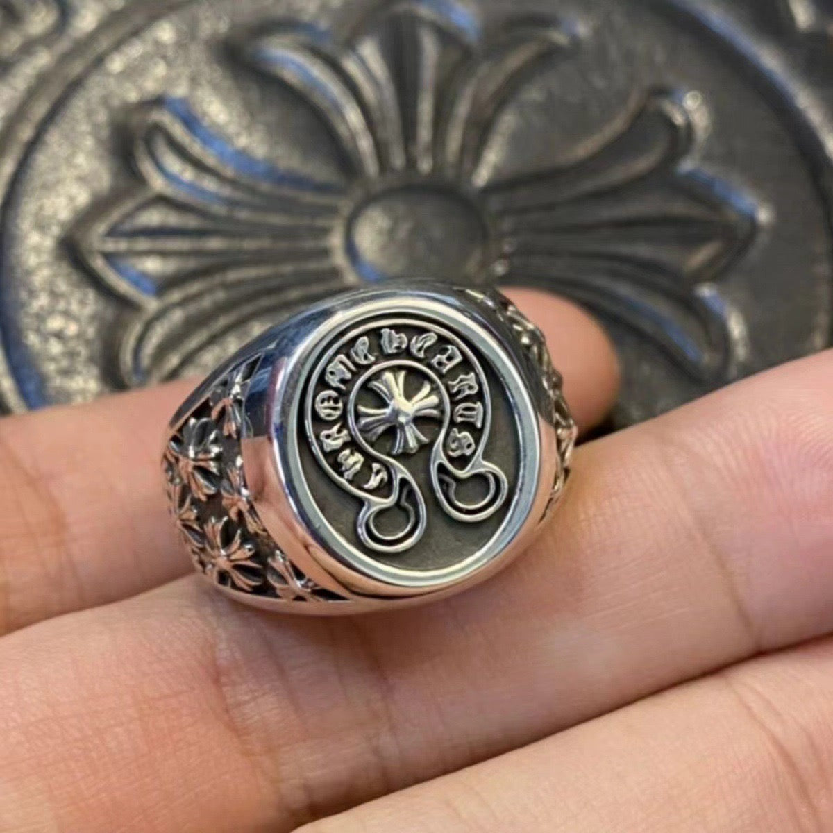 Chrome Heart Rings