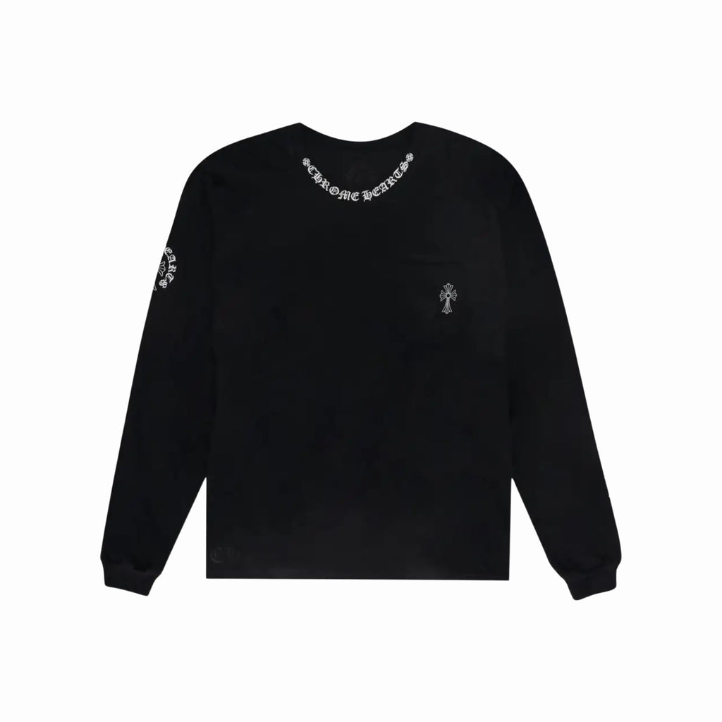 CHROME HEARTS CROSS LOGO L/S T-SHIRT