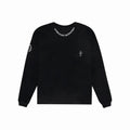 CHROME HEARTS CROSS LOGO L/S T-SHIRT