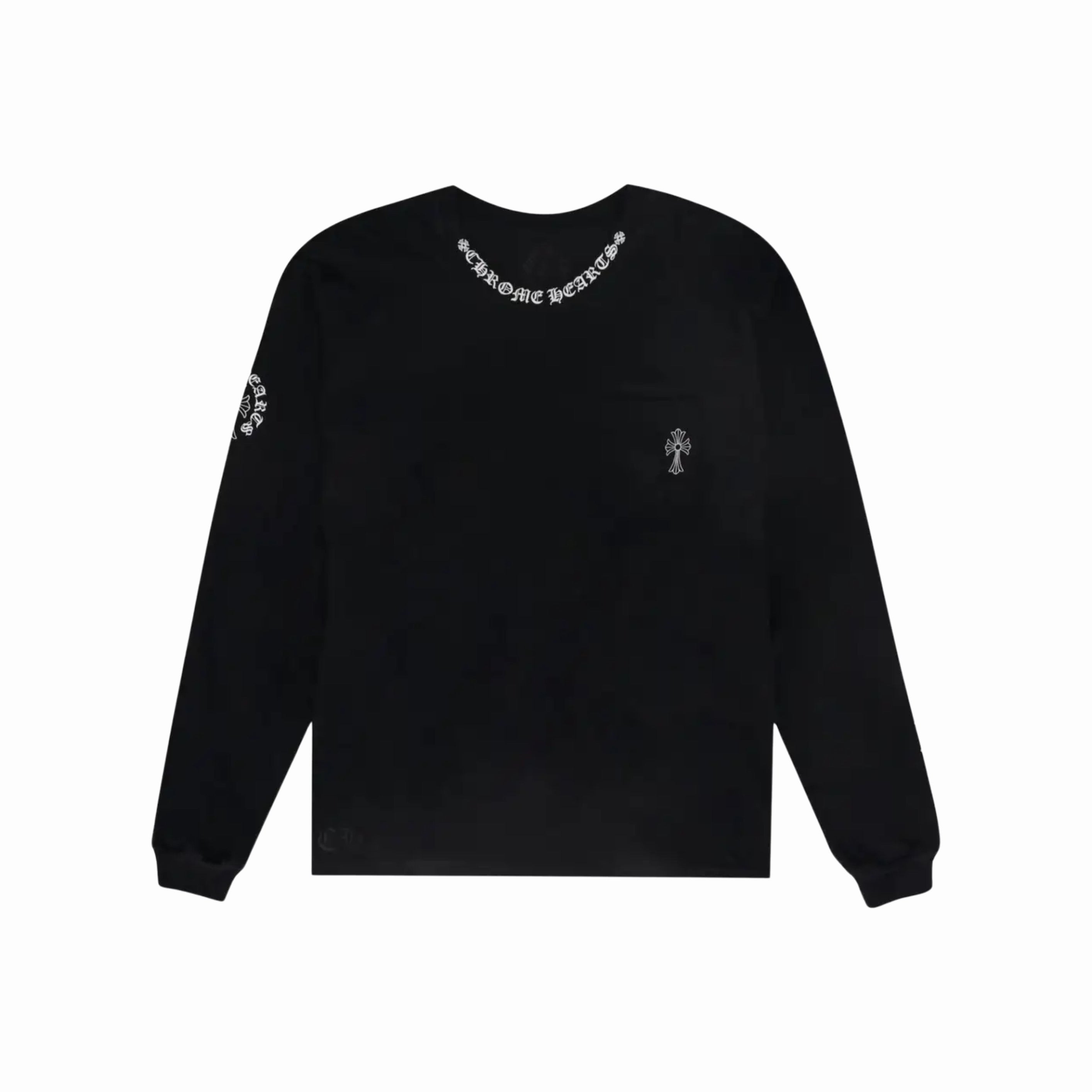 CHROME HEARTS CROSS LOGO L/S T-SHIRT