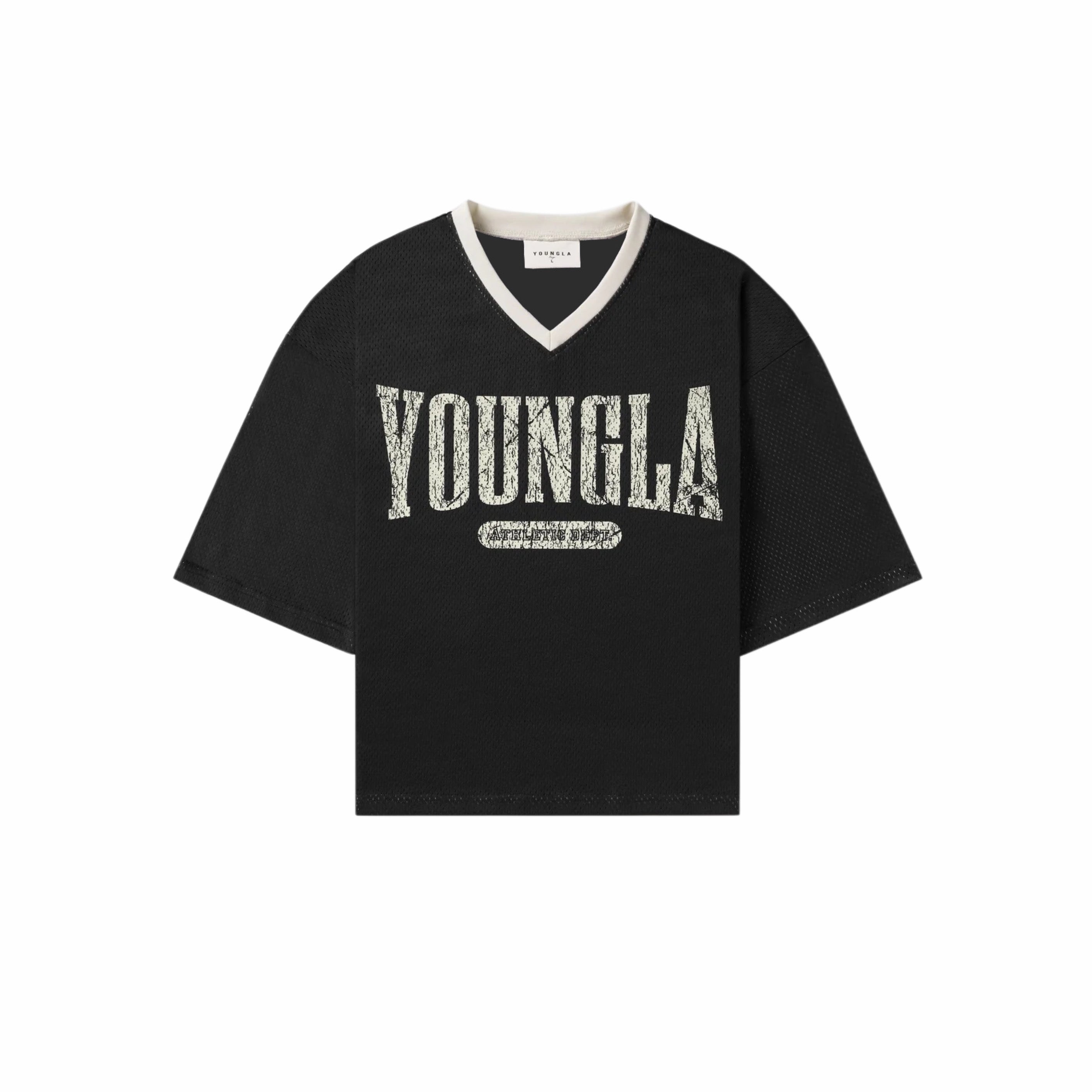 YOUNGLA VARSITY FOOTBALL CROPPED JERSEY