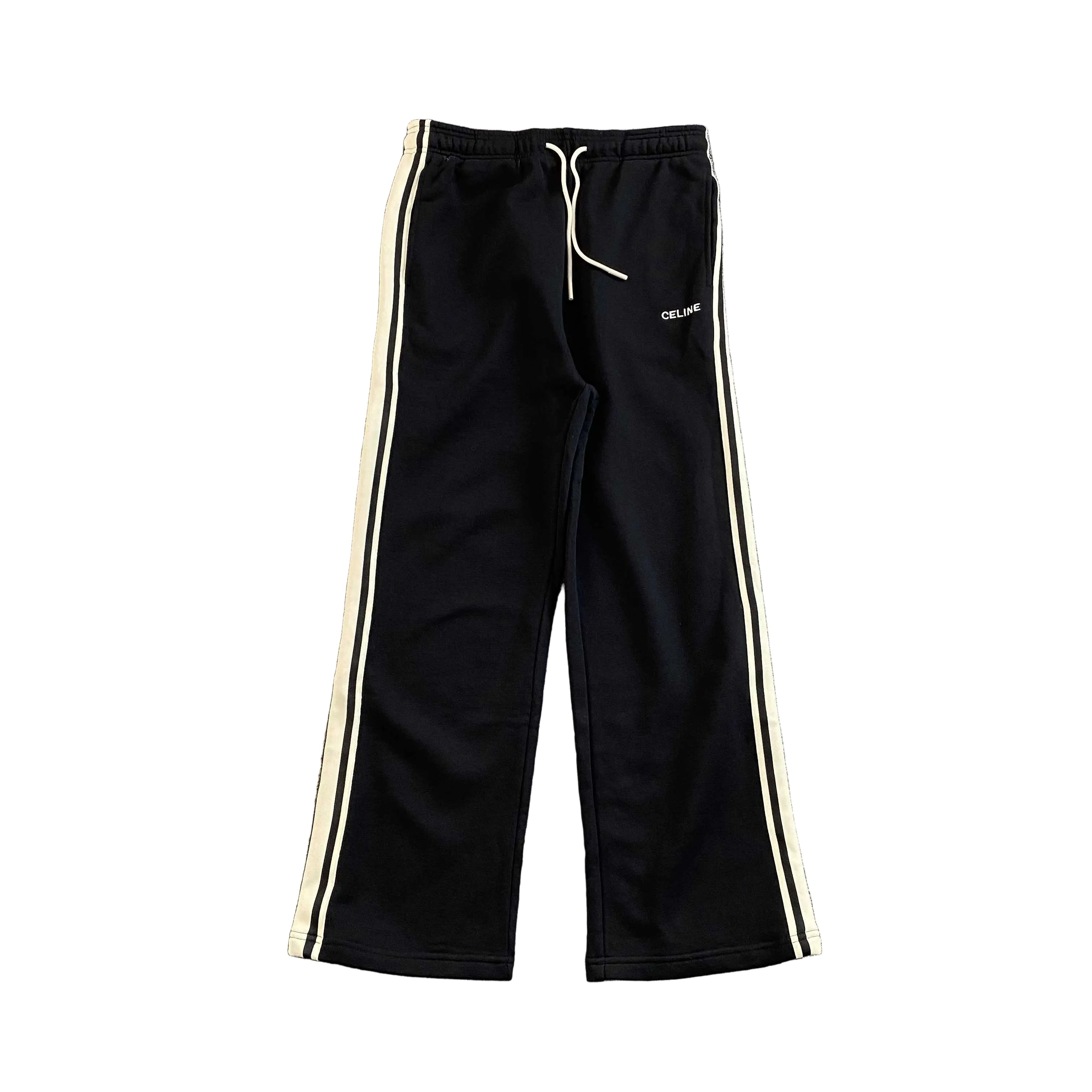 Celine Jogging Pants Black & White