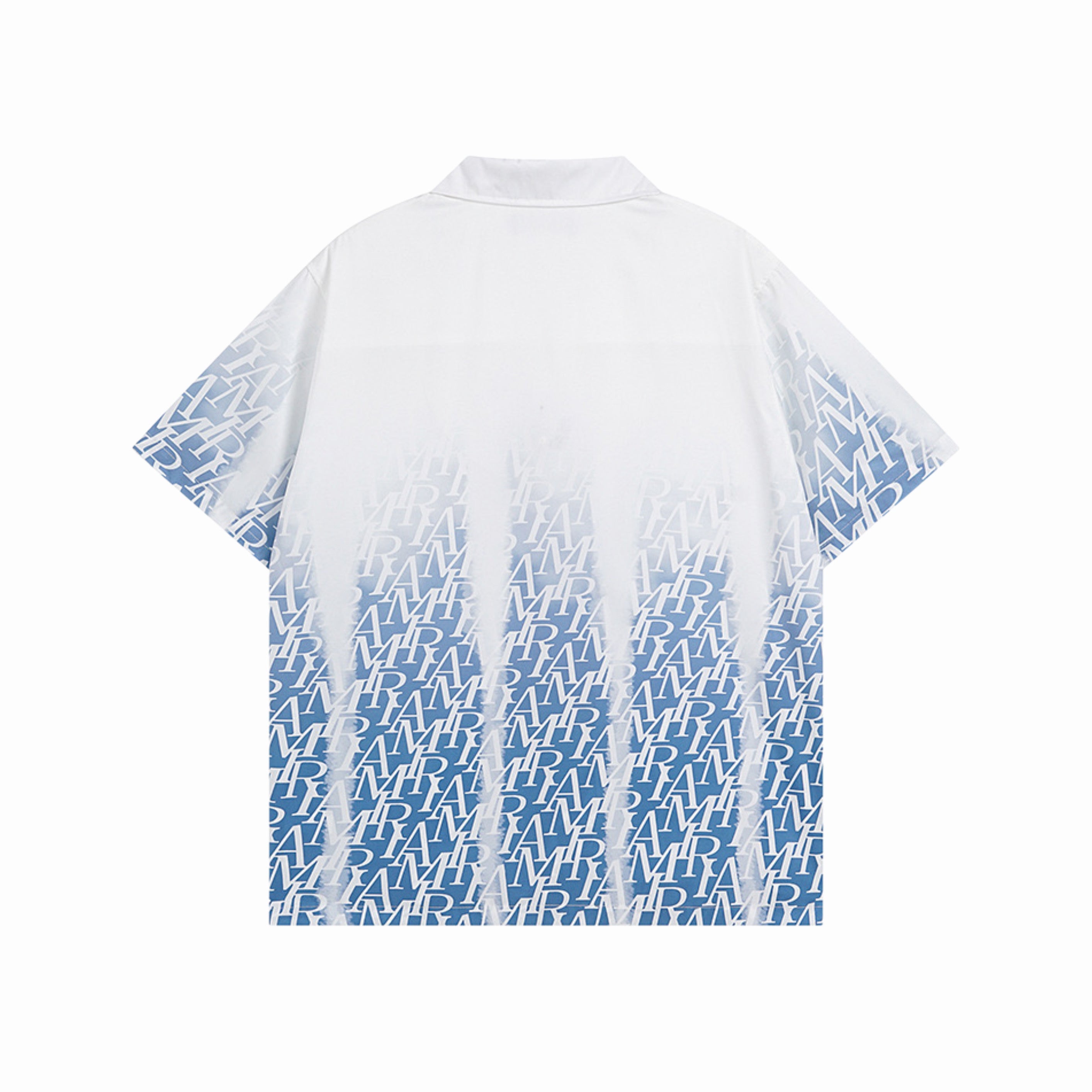 AMIRI LOGO PRINTED GRADIENT SHIRT