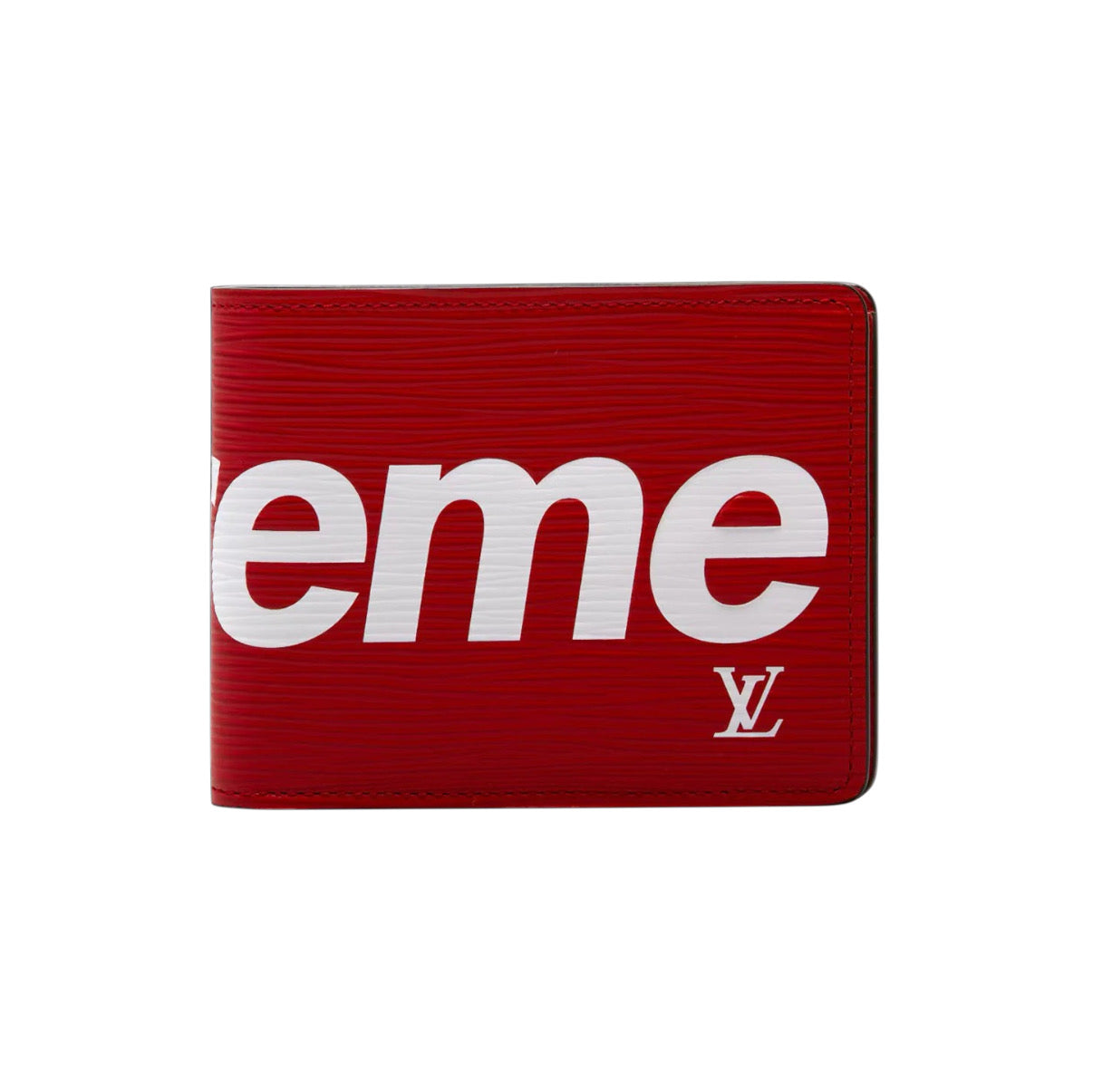 SUPREME X LV WALLET RED