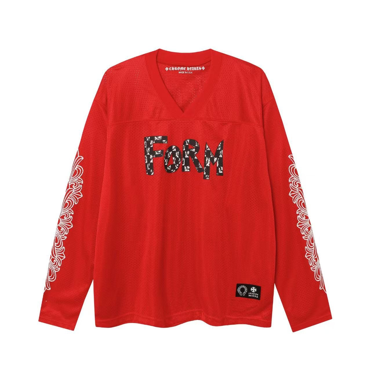 Chrome Hearts Mesh Full sleeves Jersey top
