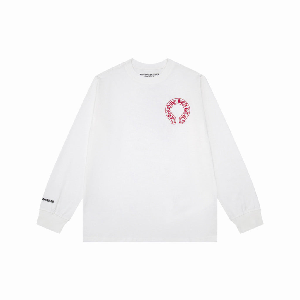 CHROME HEARTS HORSESHOE LOGO LONG SLEEVES