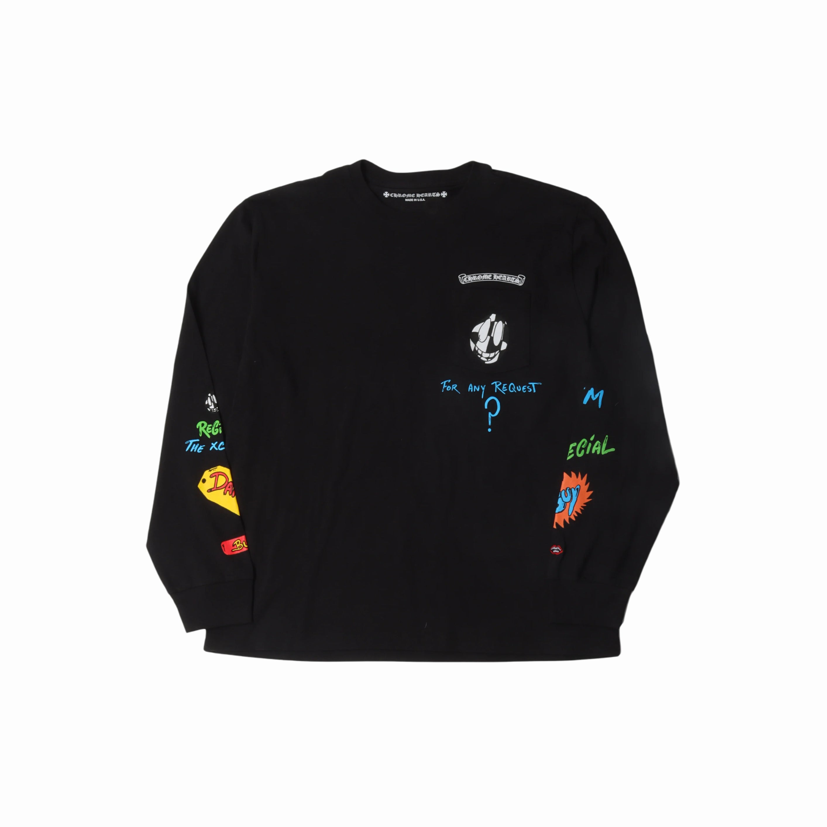 CHROME HEARTS X MATTY BOY SEX RECORDS LINK L/S T SHIRT