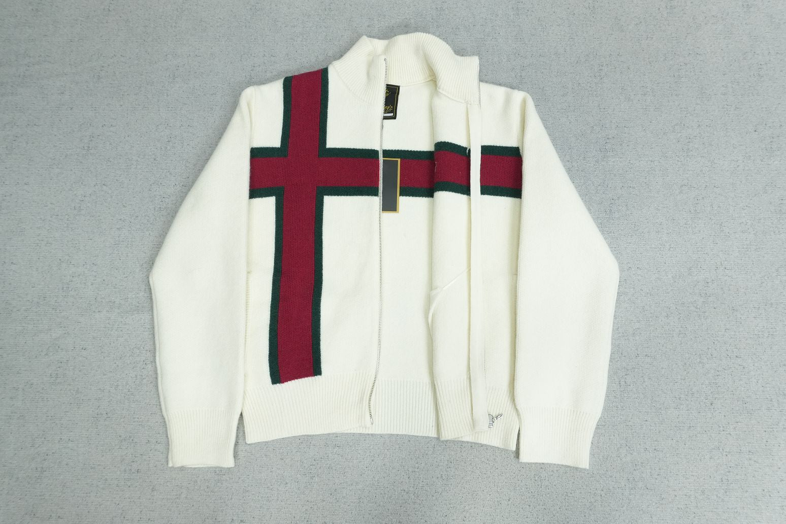 CORTEIZ LUX KNIT ZIP UP TOP
