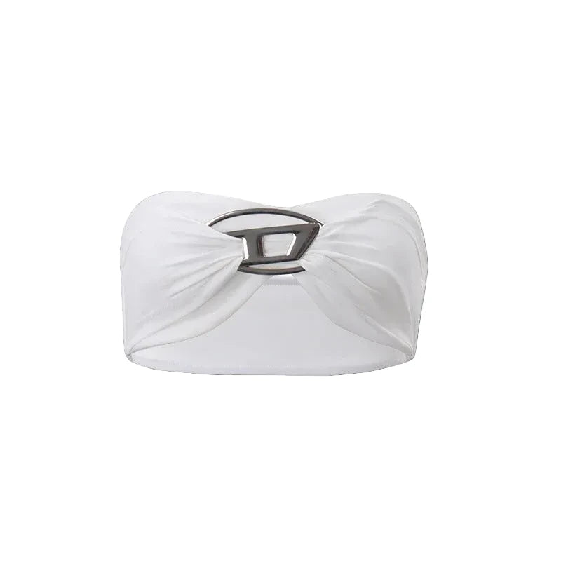 Diesel Strapless Logo Top