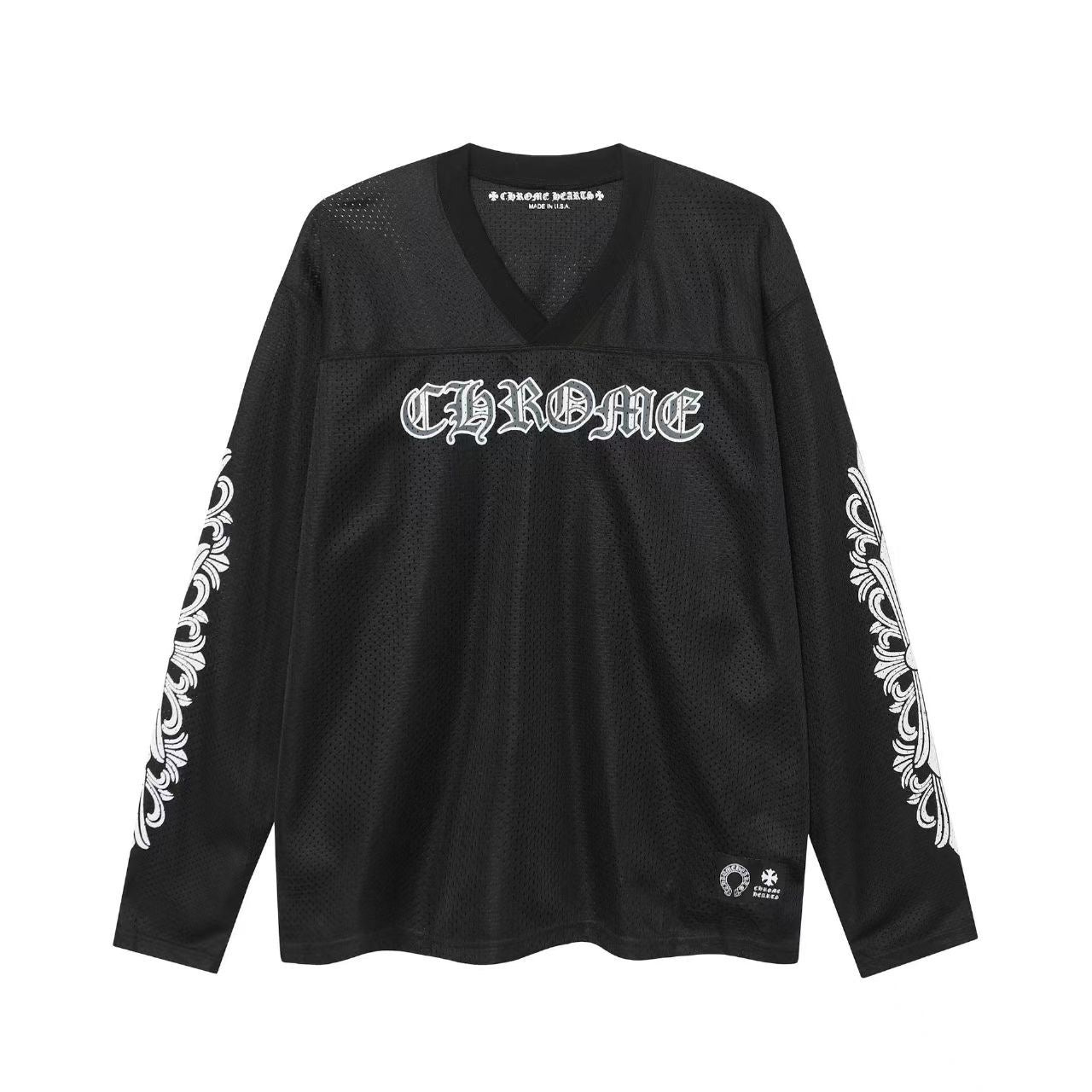 Chrome Hearts Mesh Full sleeves Jersey top